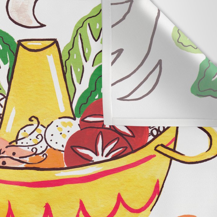 Hot Pot Shabu Shabu Soup Wall Tapestry Gallery Image 3