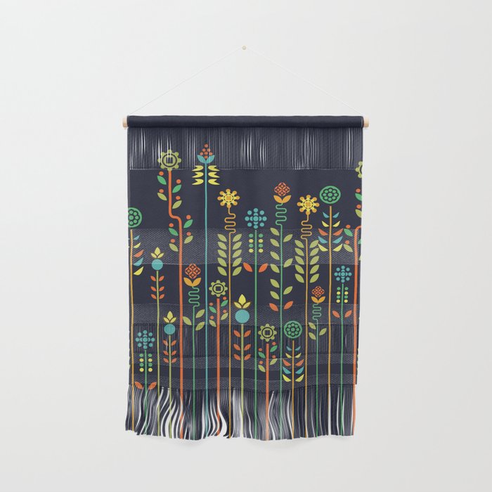 Overgrown flowers Wall Hanging Gallery Image 1