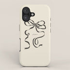 Ribbon bow iPhone Case Gallery Image 1
