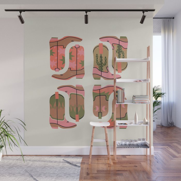 The Boots Wall Mural Gallery Image 1