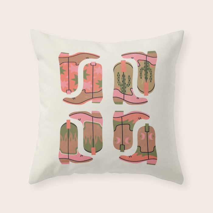 The Boots Throw Pillow Gallery Image 6