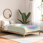 Ocean terrarium - Sea turtle Comforter Gallery Image 2
