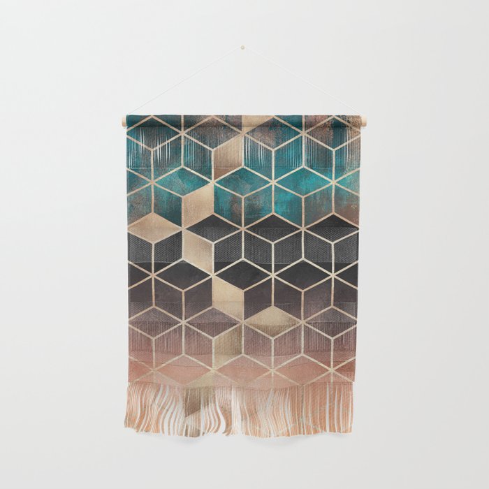 Ombre Dream Cubes Wall Hanging Gallery Image 1