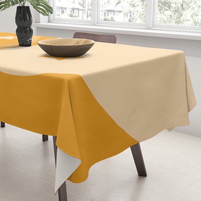 Honey Yin Yang Stars Tablecloth Gallery Image 3