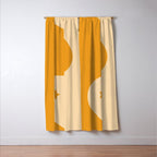 Honey Yin Yang Stars Window Curtain Gallery Image 3