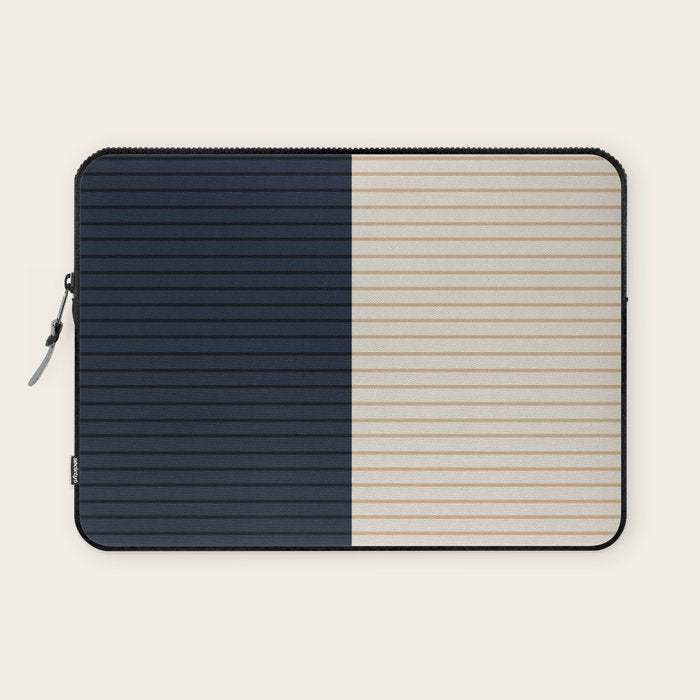 Color Block Lines XLI Laptop Sleeve Gallery Image 1