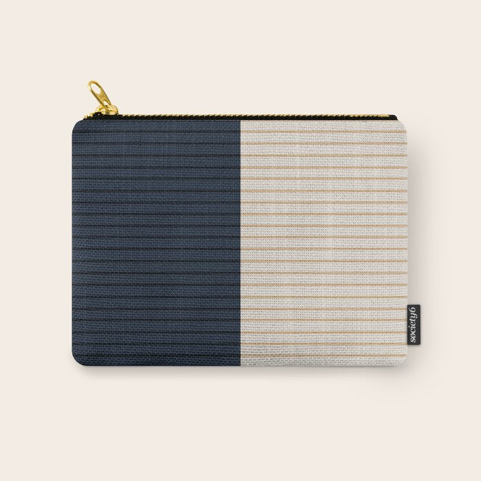 Color Block Lines XLI Carry All Pouch Gallery Image 1