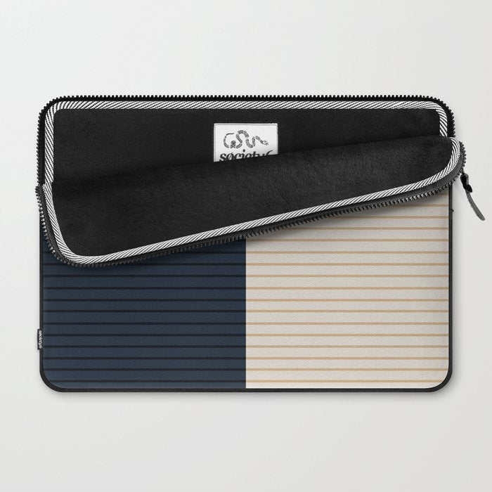 Color Block Lines XLI Laptop Sleeve Gallery Image 2