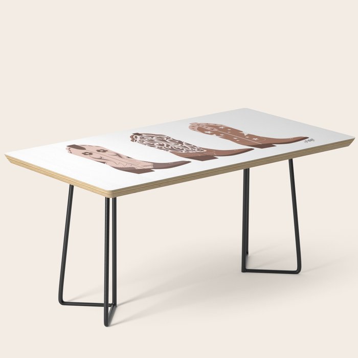 Cowboy Boots {Brown Palette) Coffee Table Gallery Image 1