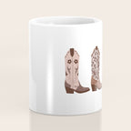 Cowboy Boots {Brown Palette) Coffee Mug Gallery Image 4