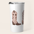 Cowboy Boots {Brown Palette) Travel Mug Gallery Image 3