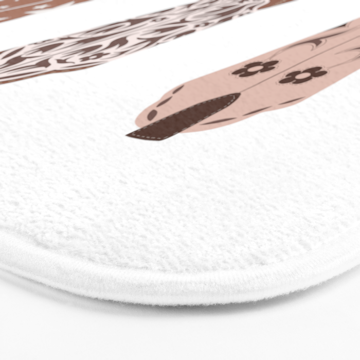 Cowboy Boots {Brown Palette) Bath Mat Gallery Image 3