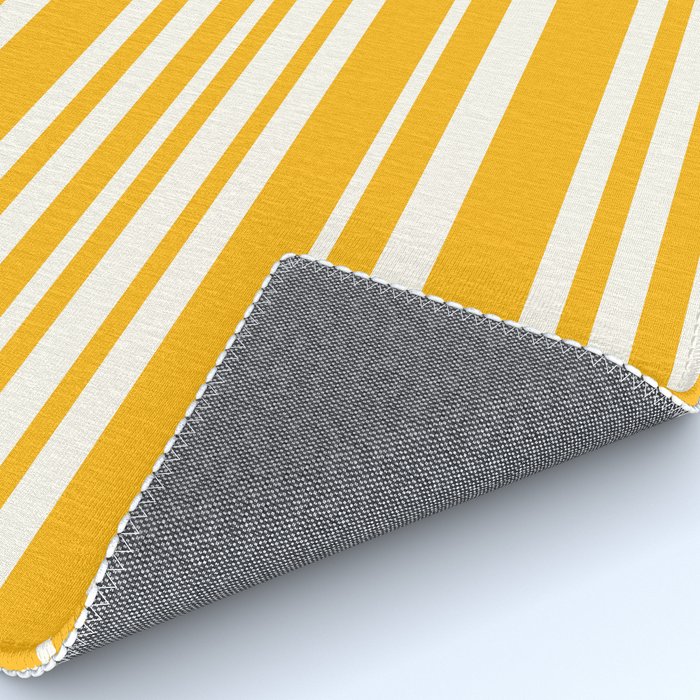 Classic Stripes XLV - Golden Yellow Rug Gallery Image 4