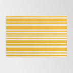 Classic Stripes XLV - Golden Yellow Rug Gallery Image 2