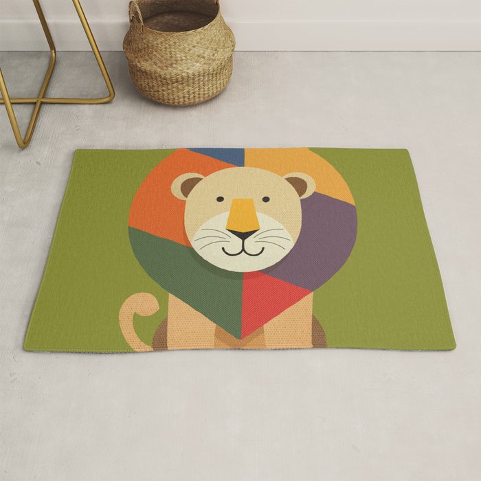 Lion Rug Gallery Image 1