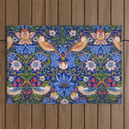 William Morris "Strawberry Thief" 1. Outdoor Rug Gallery Image 1