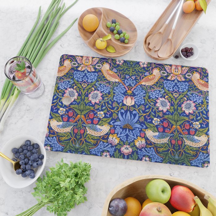 William Morris "Strawberry Thief" 1. Cutting Board Gallery Image 2