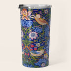 William Morris "Strawberry Thief" 1. Travel Mug Gallery Image 3