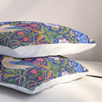 William Morris "Strawberry Thief" 1. Pillow Sham Gallery Image 3
