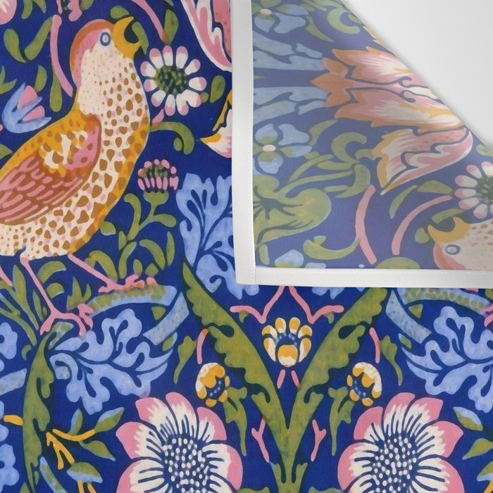 William Morris "Strawberry Thief" 1. Wall Tapestry Gallery Image 3