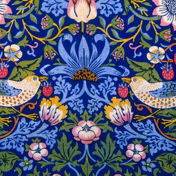 William Morris "Strawberry Thief" 1. Coffee Mug Gallery Image 2