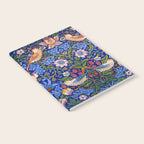 William Morris "Strawberry Thief" 1. Notebook Gallery Image 2