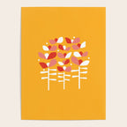 Florals Looking Up - Yellow Poster Gallery Image 4