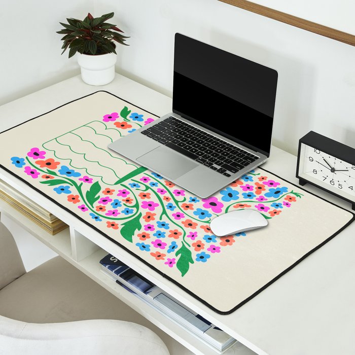 Flower Market 08: Rome Desk Mat Gallery Image 2