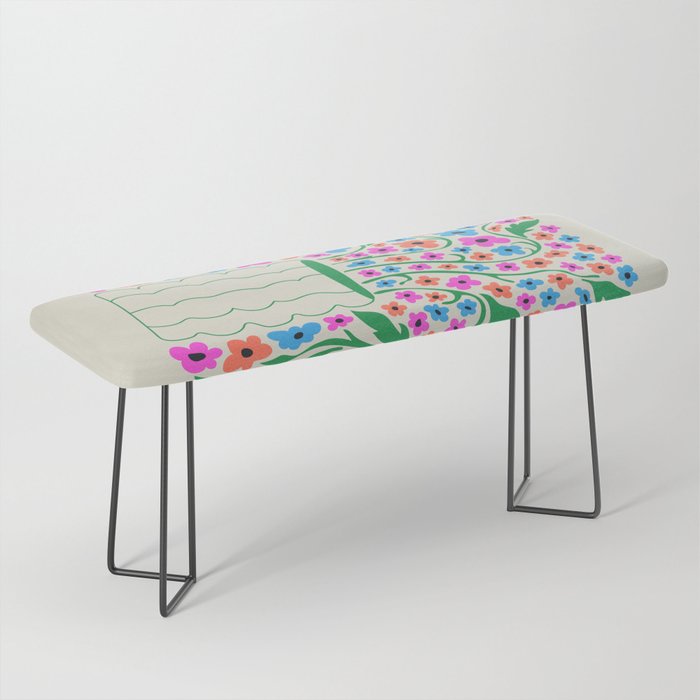 Flower Market 08: Rome Bench Gallery Image 1