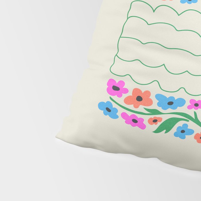 Flower Market 08: Rome Pillow Sham Gallery Image 4