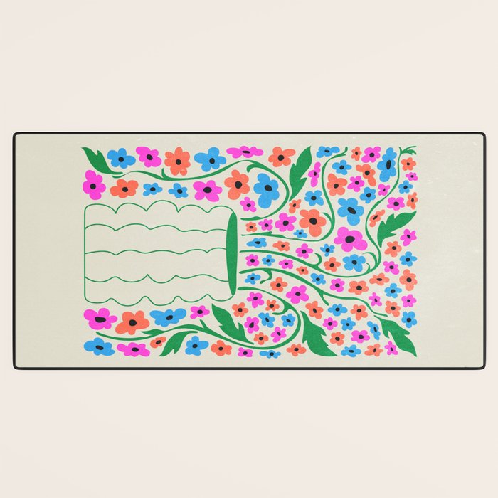 Flower Market 08: Rome Desk Mat Gallery Image 3