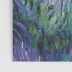 Claude Monet Lilac Irises Poster Gallery Image 3