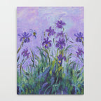 Claude Monet Lilac Irises Notebook Gallery Image 4