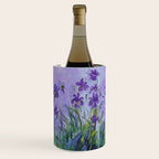 Claude Monet Lilac Irises Wine Chiller Gallery Image 3