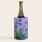 Claude Monet Lilac Irises Wine Chiller Gallery Image 2