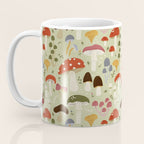Whimsical Forest Mushrooms Pattern Coffee Mug Gallery Image 3