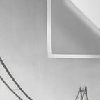 Construction of the Golden Gate Bridge, 1935, San Francisco Bay black and white photograph Wall Tapestry Gallery Image 3