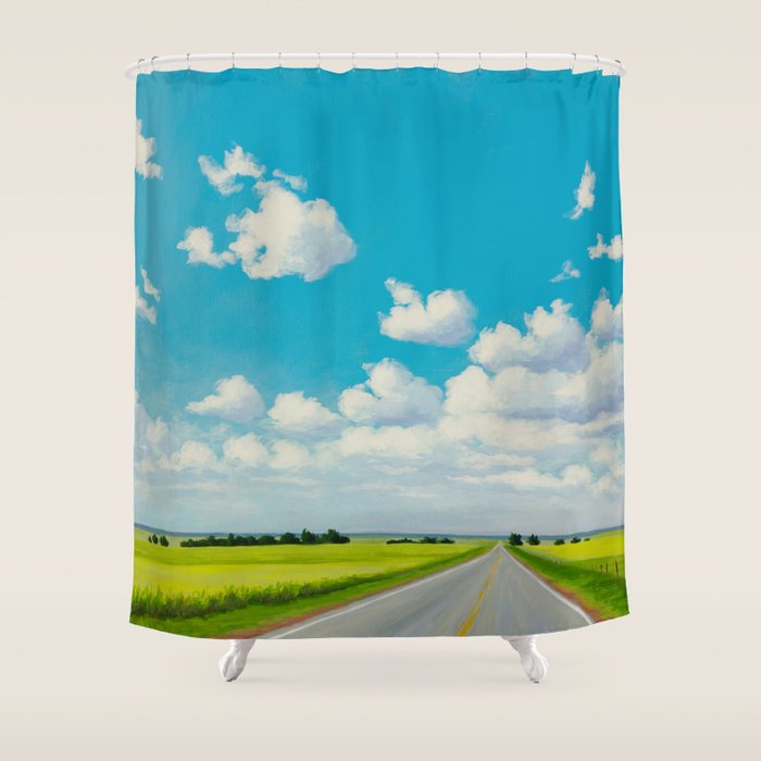 Summer Road Trip Shower Curtain Gallery Image 1