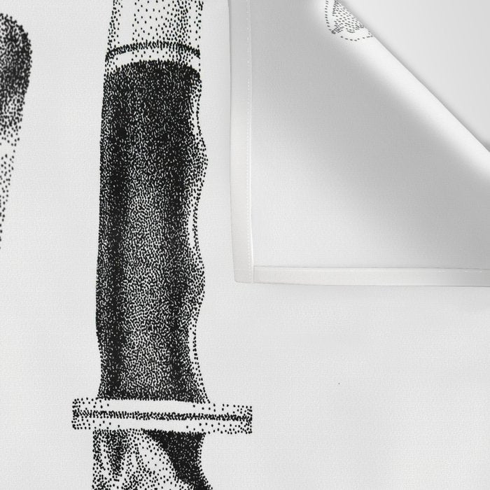 Knife Set - SpookyDOODs Wall Tapestry Gallery Image 3