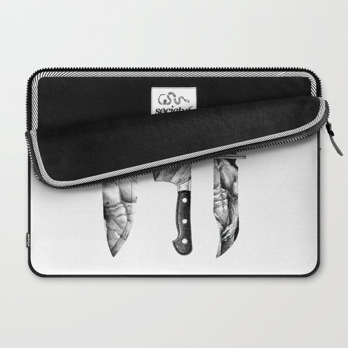 Knife Set - SpookyDOODs Laptop Sleeve Gallery Image 2