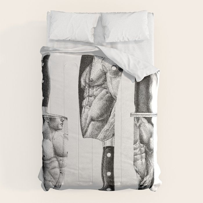 Knife Set - SpookyDOODs Comforter Gallery Image 1