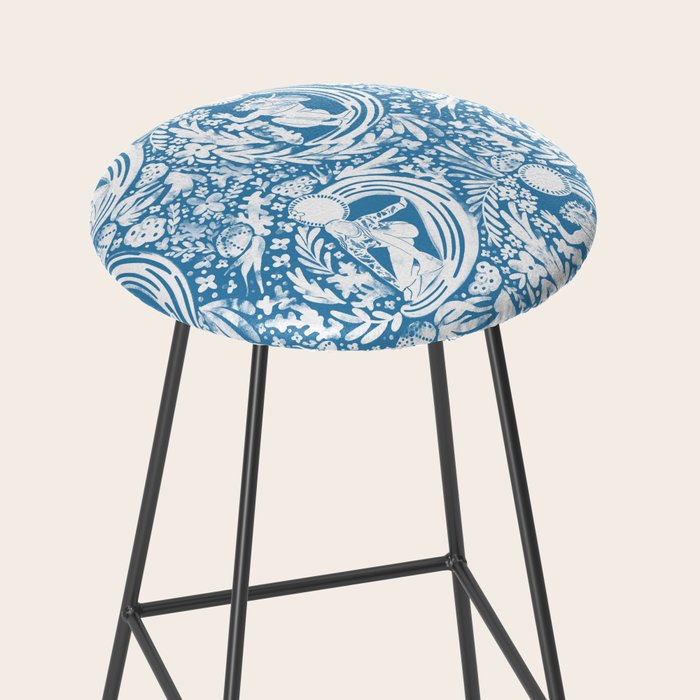 Oceanic Muses Dance Stool Gallery Image 2