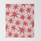 Playful Stars #2 Throw Blanket Gallery Image 2
