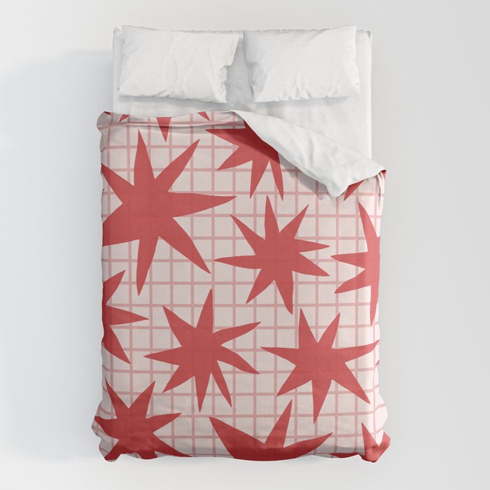 Playful Stars #2 Duvet Cover Gallery Image 6