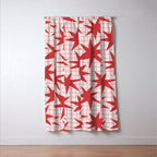 Playful Stars #2 Window Curtain Gallery Image 3