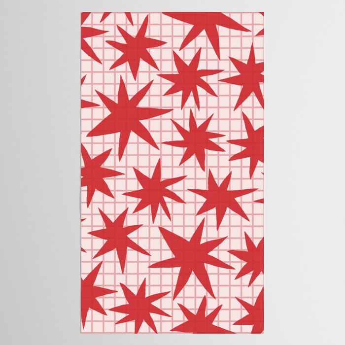 Playful Stars #2 Tablecloth Gallery Image 2