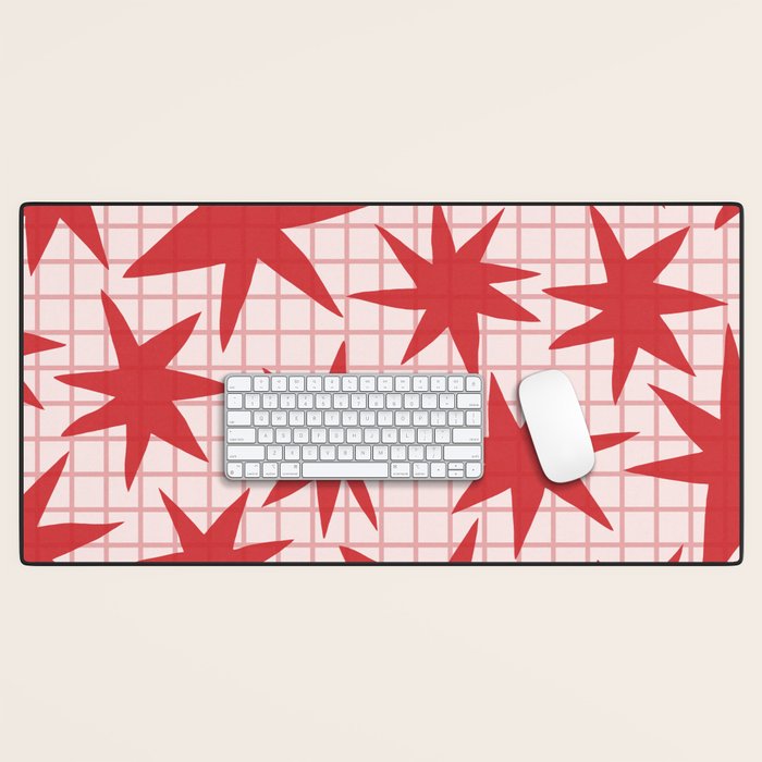 Playful Stars #2 Desk Mat Gallery Image 1