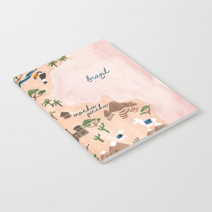 Peru Map Notebook Gallery Image 1