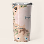 Peru Map Travel Mug Gallery Image 2