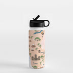 Peru Map Water Bottle Gallery Image 1